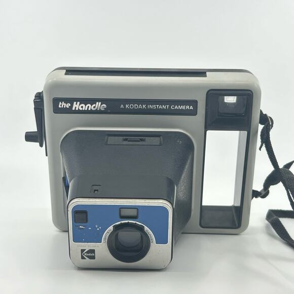 Vintage 1977 Kodak EK2 Instant Camera 4250736129193 *NOT TESTED* Gray/Black - Picture 1 of 7